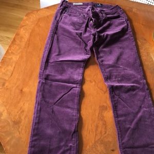 AG Stevie Plum Corduroys size 26R